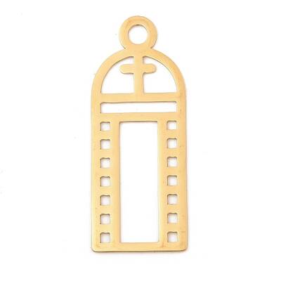 201 Stainless Steel Big Pendants