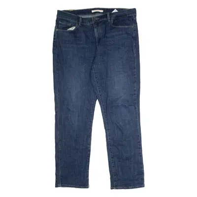 LEVI'S Womens Jeans Blue Classic Straight W32 L30