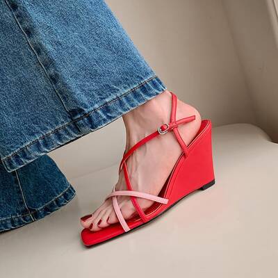 CHIKO Taytum Open Toe Wedge Wedges Sandals