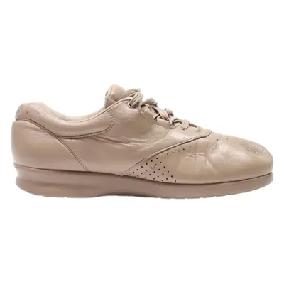SAS Sneaker Trainers Beige Leather Womens UK 4
