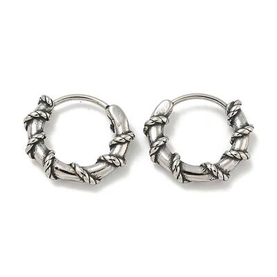 316 Surgical Stainless Steel Hoop Earrings