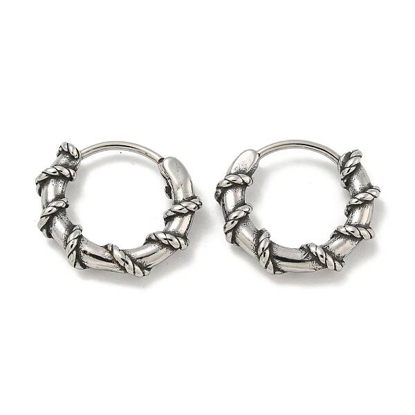 316 Surgical Stainless Steel Hoop Earrings