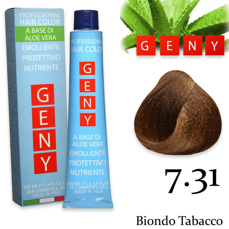 Geny professional dye 100 ml tobacco blond 7.31