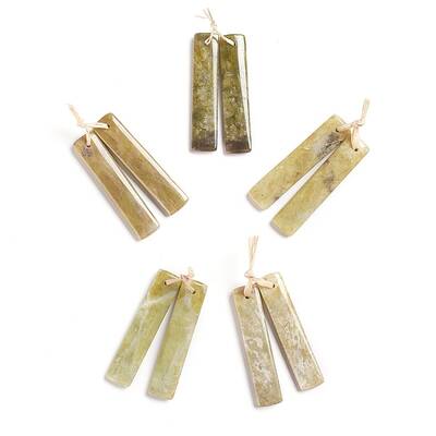 Natural Peridot Pendants