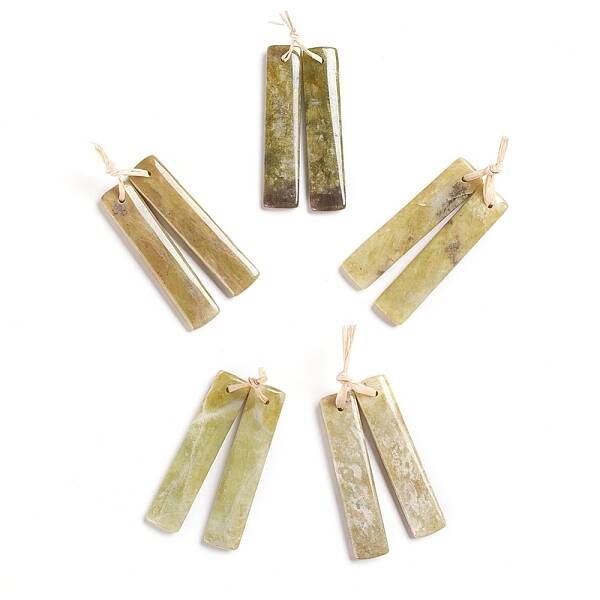 Natural Peridot Pendants