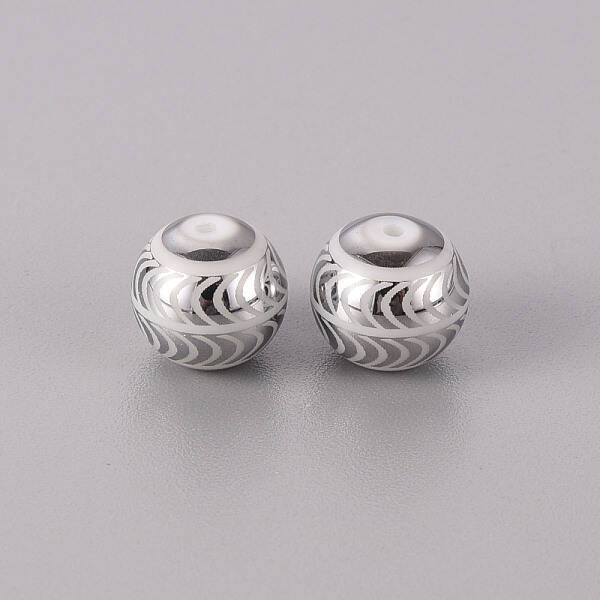 Electroplate Glass Beads