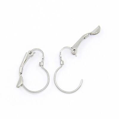 Tarnish Resistant 304 Stainless Steel Leverback Earring Findings