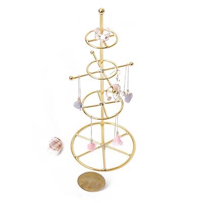4-Tier Iron Jewelry Display Racks