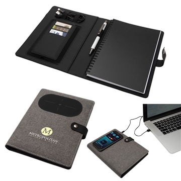 13 Customized Navigate Notebook w/ Wireless Phone Charger - 50 ...
