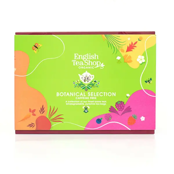 English tea shop BIO Tea Herbal Collection of 12 Pyramids