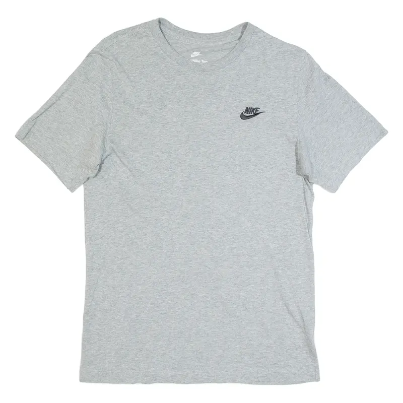 NIKE Mens T-Shirt Grey S