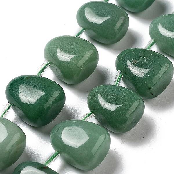 Natural Green Aventurine Beads Strands
