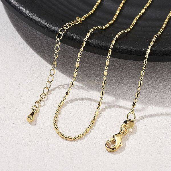 Brass Ball Chain Necklaces