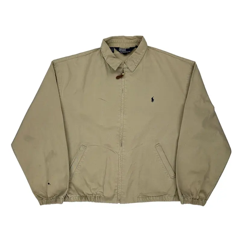 Polo By Ralph Lauren Harrington Jacket - XL Beige Cotton