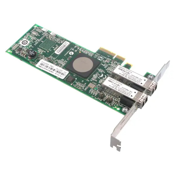LPE11002-IBM IBM Emulex LightPulse Dual-Ports LC 4Gb/s Fibre Channel PCI Express x4 Low Profile Host Bus Network Adapter