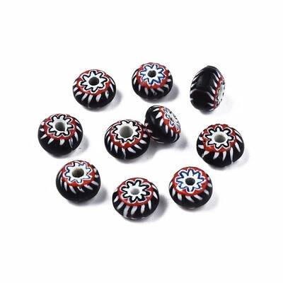 Handmade Millefiori Lampwork Beads