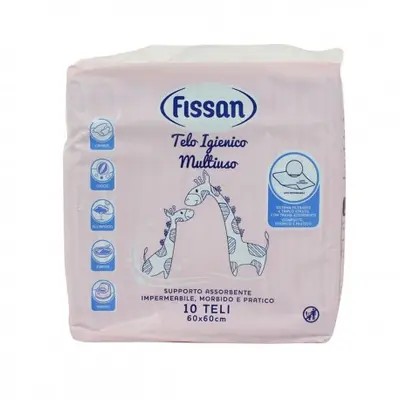 Fissan Fissan Baby Multi-purpose Hygienic Sheet 10pcs 60X60