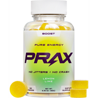 PRAX Boost Paraxanthine Pure Energy Gummies - Caffeine-free Energy Gummies