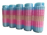 Little Ouchies Grippie TRANS PRIDE Portable Vibrant Colors Stim Tool with Firm Plastic Spikes for Anxiety & Stress Relief, Cl...