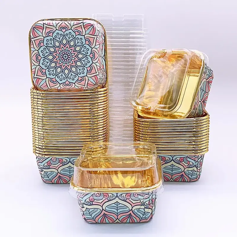 Disposable Baking Cups, 50pcs/set Heat Resistant Muffin Cup, Paper Cupcake Liner, Muffin Mold, Cake Cup, Baking Tool for Wedd...