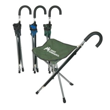24 Custom Folding Cane Chair - Aluminum & Polyester