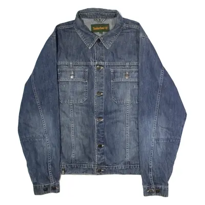 TIMBERLAND Boys Denim Jacket Blue 16Y