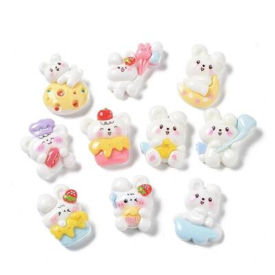 Opaque Resin Cabochons