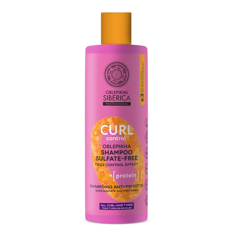 Natura Siberica Oblepikha Curl Protein Shampoo Senza Solfati 400ml