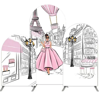 Aperturee Super Girl And Architecture Double Sided Arch Backdrop Kit | Diy Chiara Backdrop Cover | Chiara Arch Backdrop Diy |...