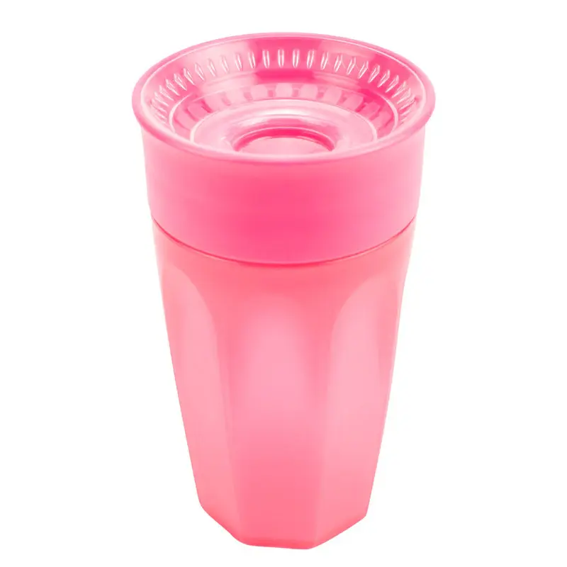 360 Spoutless Tumbler Pink Without Handle 300ml