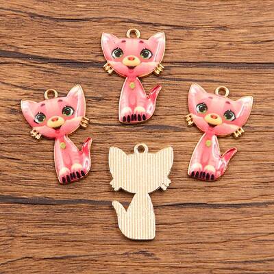 Alloy Enamel Pendants