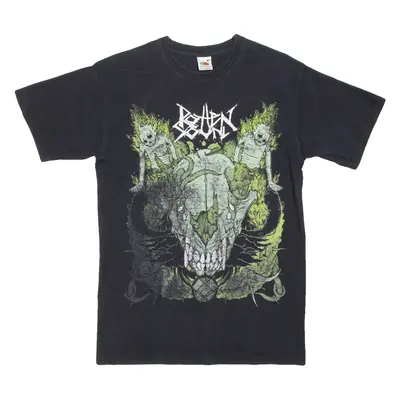 FRUIT OF THE LOOM Mens T-Shirt Black S