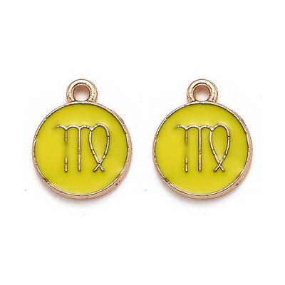 Alloy Enamel Pendants