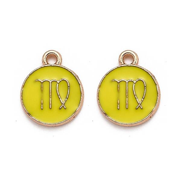Alloy Enamel Pendants