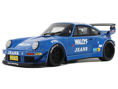 RWB Bodykit OSHO Arrow Blue 1/18 Model Car by GT Spirit