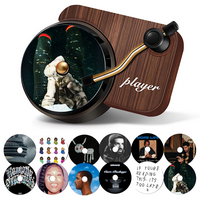 Drake Retro Record Player Car Air Freshener - Pop Singer Car Decoration - Cute Car Decoration Vehicle Automotive car decorati...