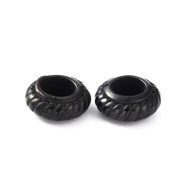 Ion Plating(IP) 304 Stainless Steel European Beads