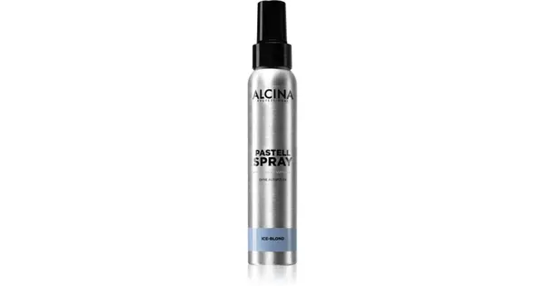 Alcina Pastell Hair Toning Spray Instant Effect Ice-Blond Color 100ml