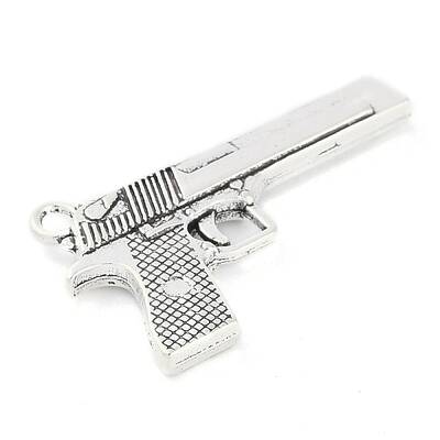 Tibetan Style Alloy Handgun/Pistol Pendants