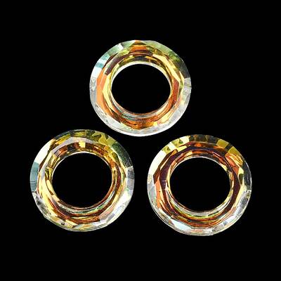 Electroplate Glass Linking Rings