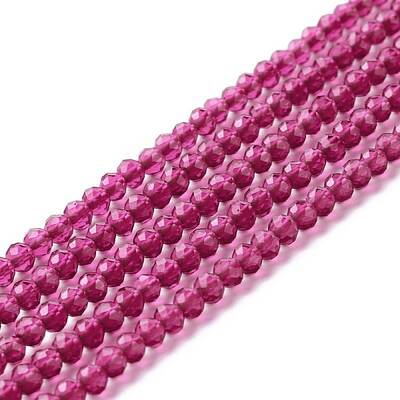 Transparent Glass Beads Strands