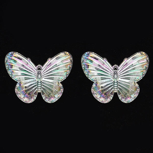 Electroplate Acrylic Pendants
