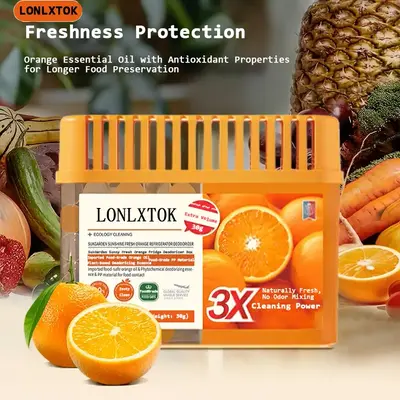 Refrigerator Fresh | Fridge Deodorant | Neutralises Odours Effectively | with Natural Lime Extract and Organic Alcohol | 200 ...