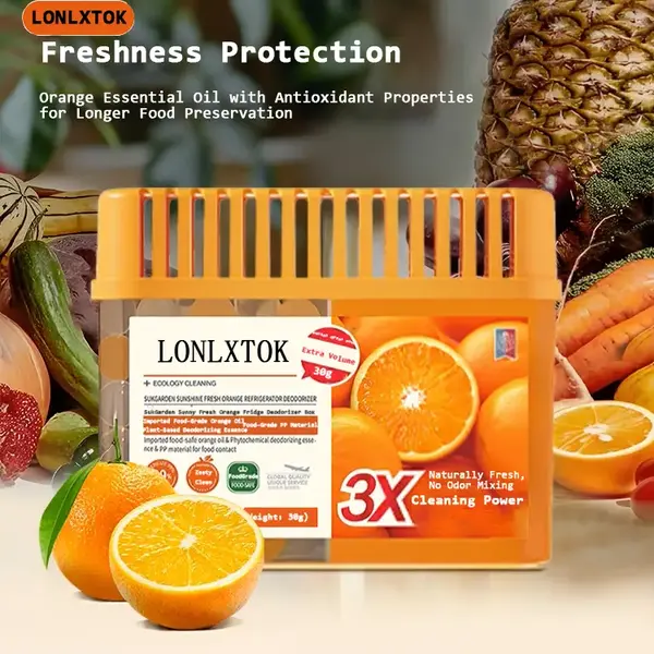 Refrigerator Fresh | Fridge Deodorant | Neutralises Odours Effectively | with Natural Lime Extract and Organic Alcohol | 200 ...