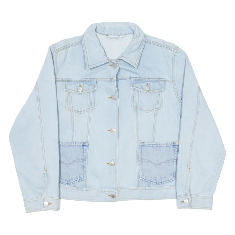 TOGETHER Denim Jacket Blue Womens L