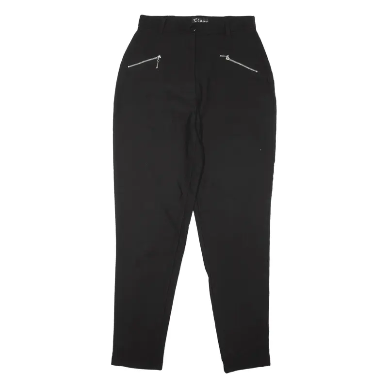 ELANO Trousers Black Regular Tapered Womens W26 L30