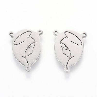 Tarnish Resistant 201 Stainless Steel Links connectors