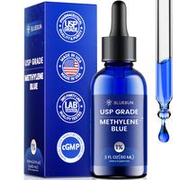 Methylene Blue Drops, Pharmaceutical Grade, 2 FL OZ, 1% USP Grade, Liquid Supplement for Humans, Third-Party Tested, Formalde...