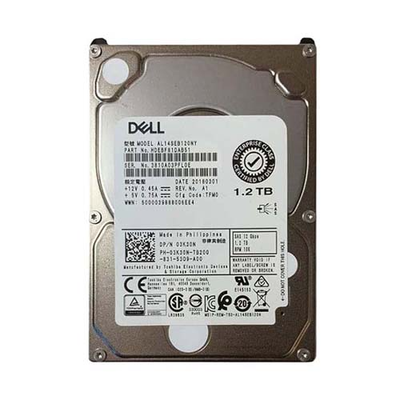 3K30N Dell 1.2TB 12Gb/s SAS 10000 2.5-Inch Hard Drive