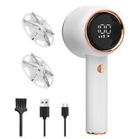 Lint Remover Fabric Shaver Rechargeable, LED Display, 3-Speeds Clothes Defuzzer Fabric Shaver for Clothing, Sweater Shavers t...